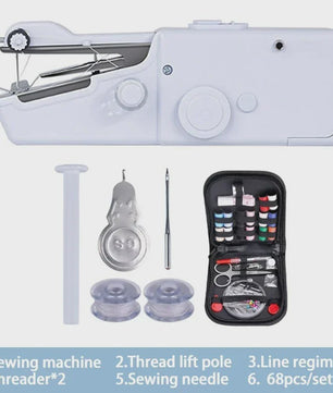 Draagbare Mini Naaimachine - Snel Kleding Repareren & DIY Projecten