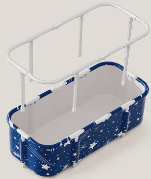 Opvouwbaar Bad voor Volwassenen - Draagbaar Home Spa Bad met Pomp & Kussen - 120cm