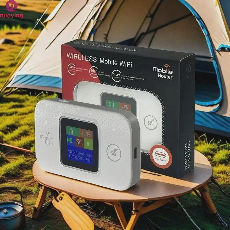 Draagbare 4G/5G Pocket WiFi Router MiFi Hotspot - 150Mbps Mobiel Internet voor Reizen & Auto