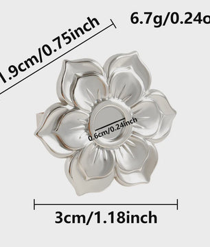 Unieke Dames Ringen van RVS - Vintage Stijl, Waterdicht & Textuur