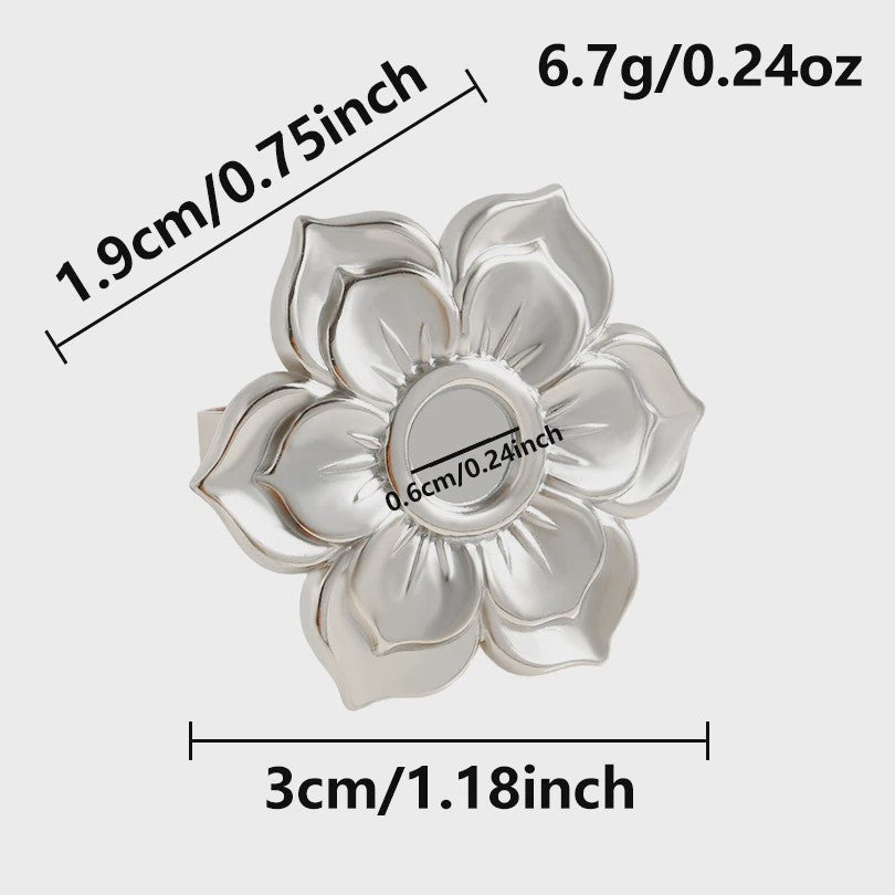 Unieke Dames Ringen van RVS - Vintage Stijl, Waterdicht & Textuur