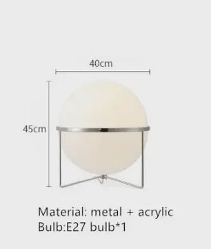 Moderne Witte Acryl Ronde LED Vloerlamp voor Woonkamer & Slaapkamer