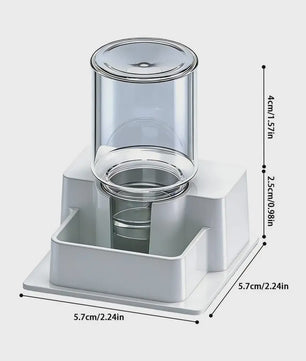 Automatische Reptielen Voerbak & Waterdispenser - Zelfvoorzienend en Afneembaar