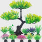 Set Kunstplanten Aquarium Decoratie - Levendige Kleuren voor Vistank