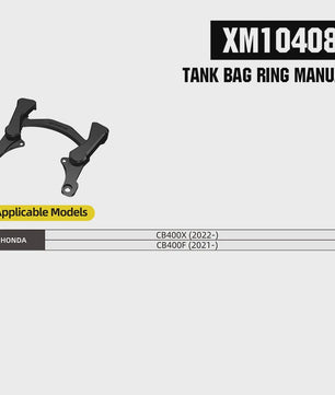 Rhinowalk Waterdichte Magnetische Motor Tanktas met Snelle Ontgrendeling - 6.5L
