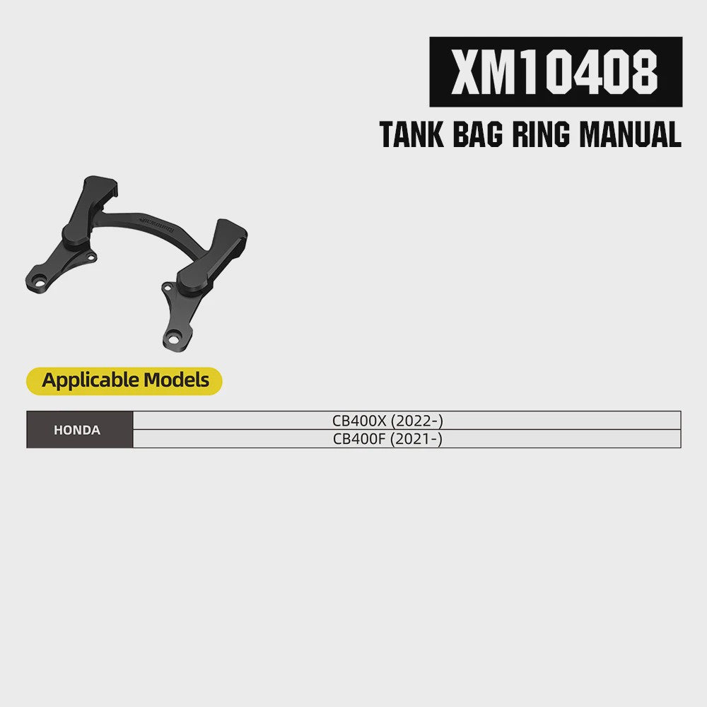 Rhinowalk Waterdichte Magnetische Motor Tanktas met Snelle Ontgrendeling - 6.5L