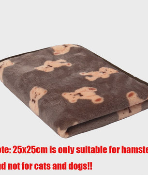 Zachte Fluwelen Deken voor Huisdieren - Warm & Comfortabel met Schattige Pootafdrukken