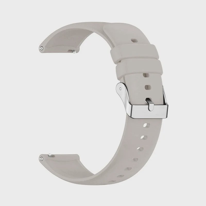 Universele Siliconen Horlogeband 20mm & 22mm - Snelwissel & Comfortabel