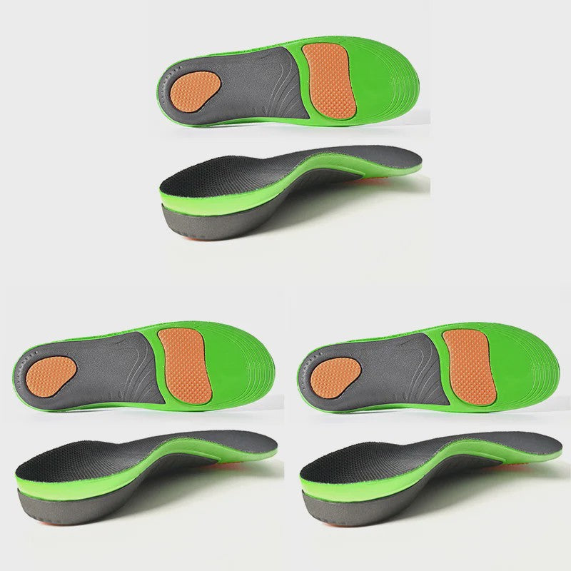 Orthopedische Steunzolen met Schokabsorptie en Hielondersteuning - Comfort voor Sport & Dagelijks Gebruik