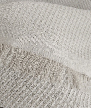 Boho Gebedskleed & Picknickkleed - Katoen Blend met Franje, Ideaal voor Yoga, Meditatie en Ramadan
