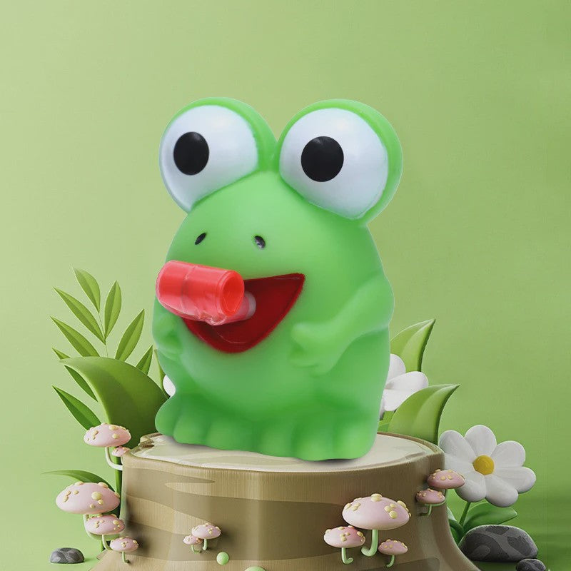 Grappig Fidget Speelgoed: Knijp Kikker of Dino met Uitsteek Tong