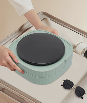 Opvouwbare Mini Wasmachine - Draagbare Compacte Washer met 3 standen voor Ondergoed, Babykleding & Reizen