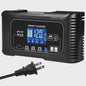 HTRC Slimme Acculader 12V/24V - Reparatie & Onderhoud voor Auto, Motor, AGM, Lithium