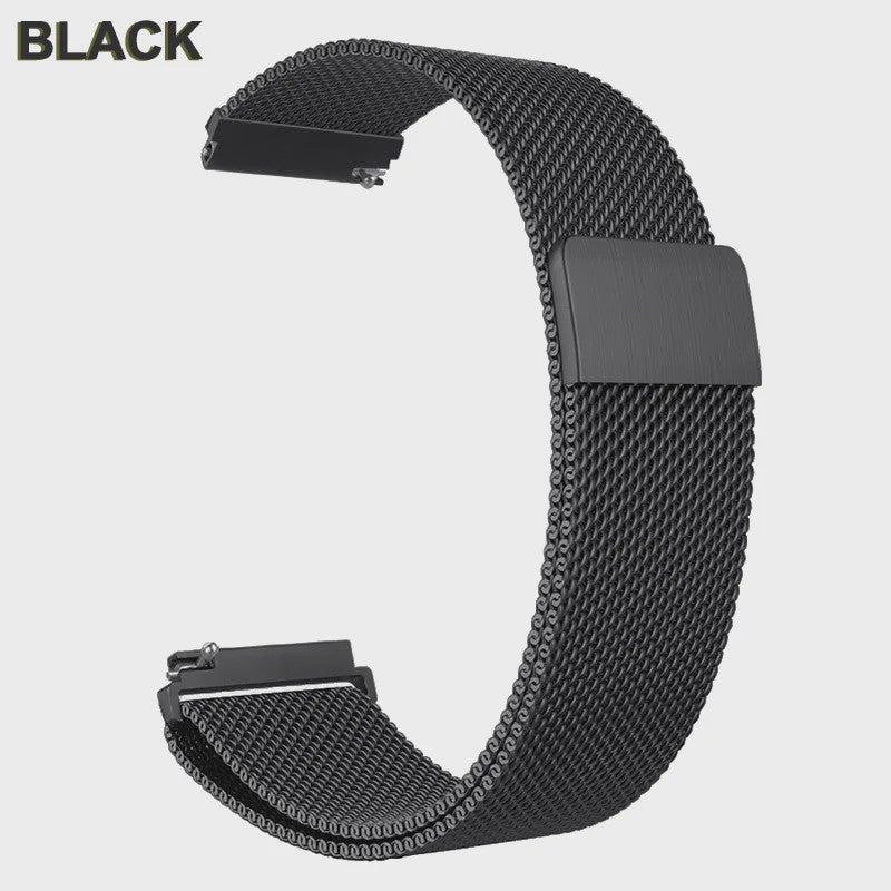 Milanese RVS Horlogeband 18mm 20mm 22mm voor Garmin Vivoactive Venu | Magnetische Sluiting