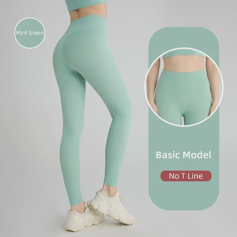 Comfortabele Dames Leggings - Hoge Taille Yoga & Fitness Broek