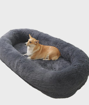 Extra Large Dubbel Gebruiks Bed voor Mensen & Honden - Warm, Comfortabel & Wasbaar