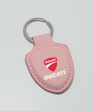 Leren Ducati Autosleutelhanger - Perfect voor Monster, Panigale & meer