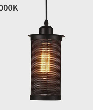 Zwarte Metalen Hanglamp Indian Style - Decoratieve Plafondlamp voor Woonkamer, Hotel, Restaurant