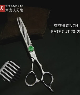 Titan Professionele Kappersschaar - Knippen &!==! Dunnen Schaarschaar voor Salon & Barbier