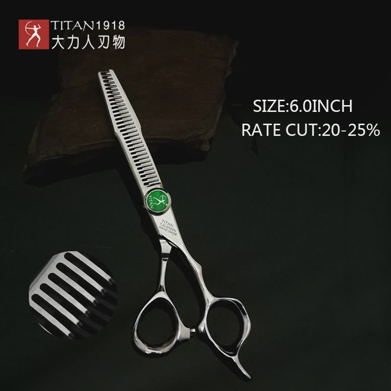 Titan Professionele Kappersschaar - Knippen &!==! Dunnen Schaarschaar voor Salon & Barbier