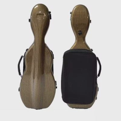 Luxe Carbon Fiber Vioolkoffer - Lichtgewicht & Duurzaam met Dubbele Draagband