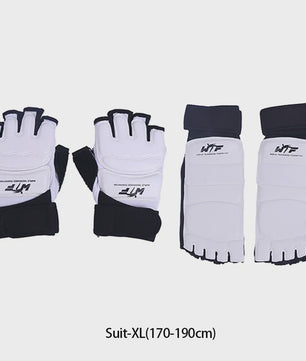 Karate & Taekwondo Handschoenen en Voetbeschermers Set - Half Vinger & Flexibel