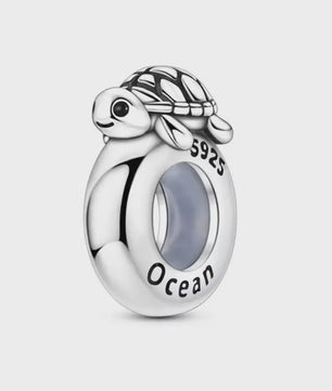 925 Sterling Zilver Oceaan Serie Bedel - DIY Armband Bedeltje voor Dames