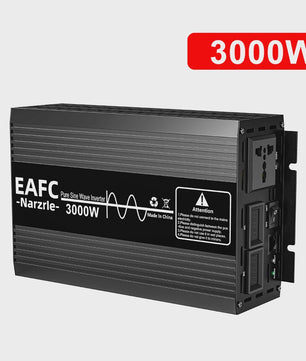 Krachtige Pure Sine Wave Omvormer 2000W/3000W/4000W - 12V/24V naar 220V AC