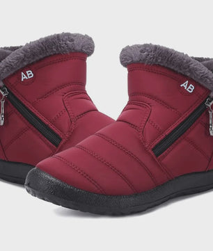 Dames Winter Snowboots: Warme Faux Fur Voering, Waterdicht & Comfortabel voor Koude Dagen