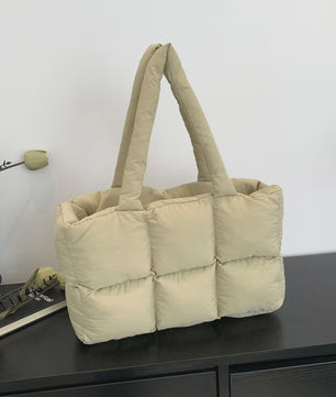 Gewatteerde Dames Shopper Tas - Retro Trendy, Grote Capaciteit & Waterdicht