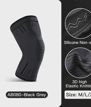 Comfortabele Kniebrace met Compressie en Ademend Materiaal voor Sport & Fitness