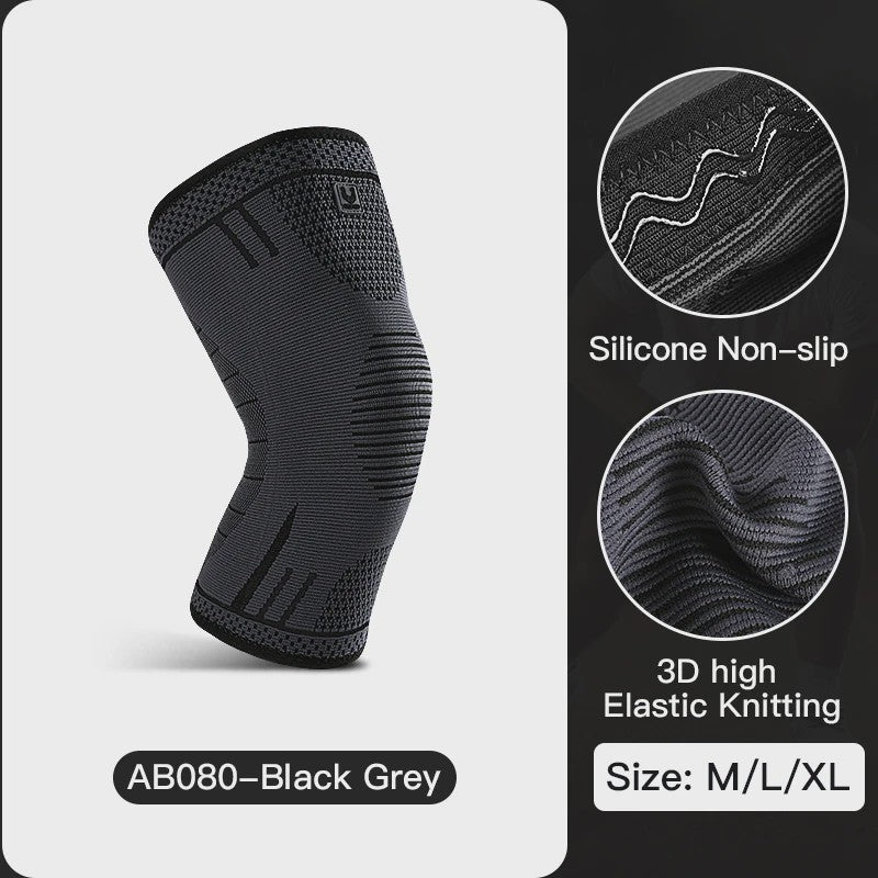 Comfortabele Kniebrace met Compressie en Ademend Materiaal voor Sport & Fitness