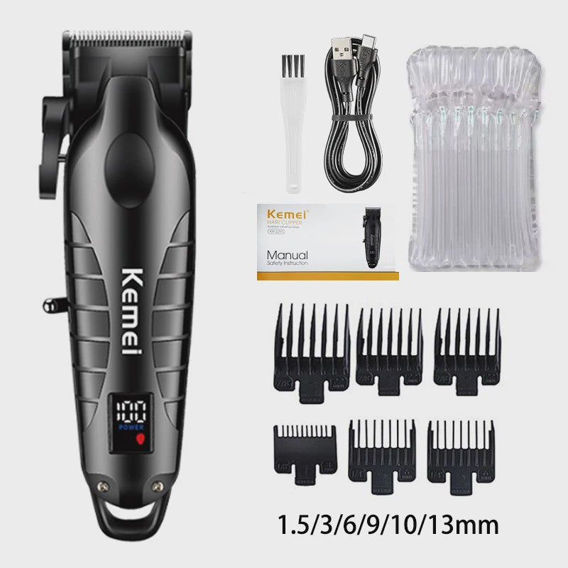 Kemei Professionele Heren Trimmer Kit - Elektrische Baard- en Haarklipper KM-2290/KM-2293/KM-1102
