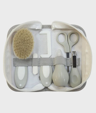 Baby Verzorgingsset 6-Delig: Inhalator, Nagelknipper, Borstel, Kam & Schaar