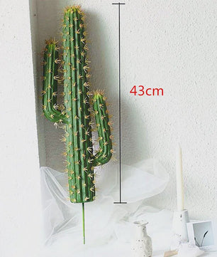 Kunstcactus Plant 38-43CM - Decoratieve Nep Succulent voor Huis, Hotel & Tuin