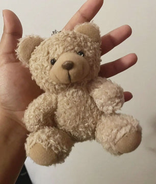 Schattige Pluche Beren Sleutelhanger - Knuffelbeestje voor Tas en Sleutels