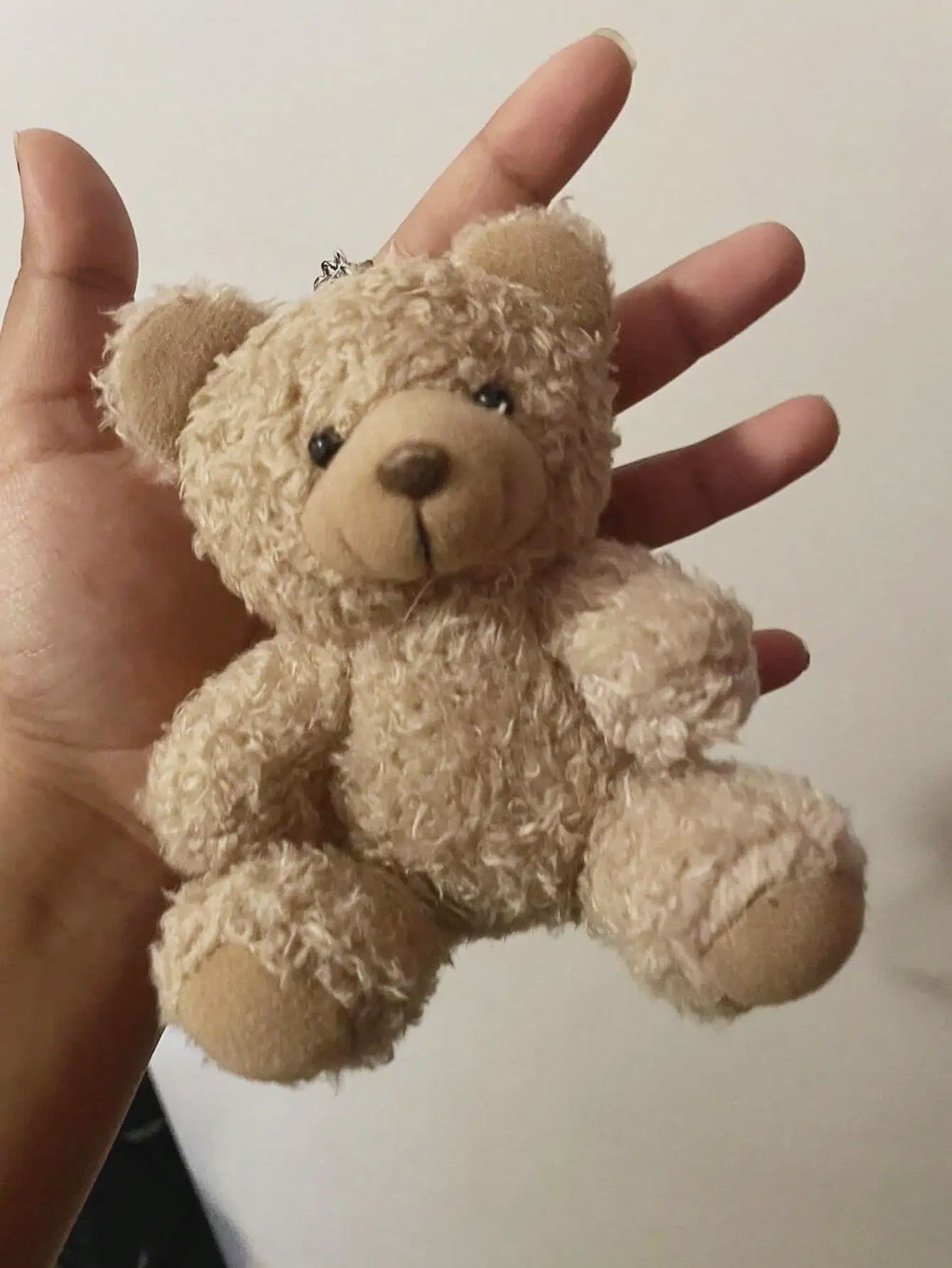 Schattige Pluche Beren Sleutelhanger - Knuffelbeestje voor Tas en Sleutels