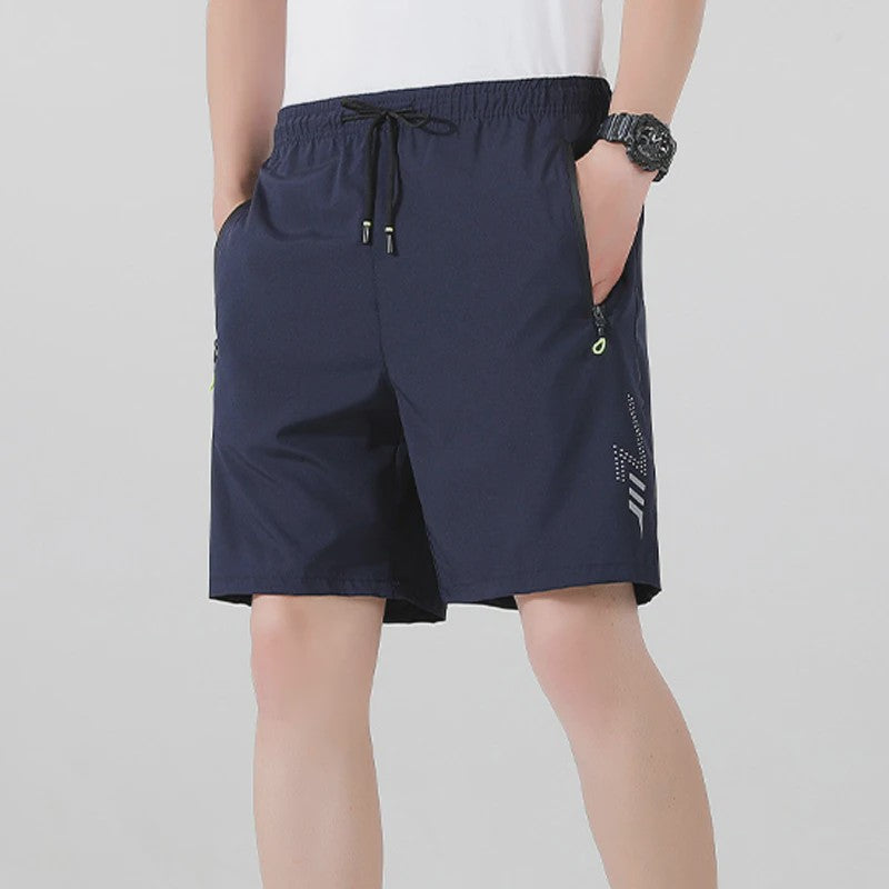 Heren Sportshort - Ademend, Sneldrogend & Comfortabel voor Zomerse Trainingen