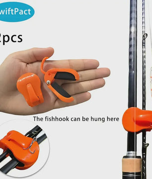 2x Hengelhouder Clip - Snel Bevestigen, Éénhandig Gebruik, Tool-Free