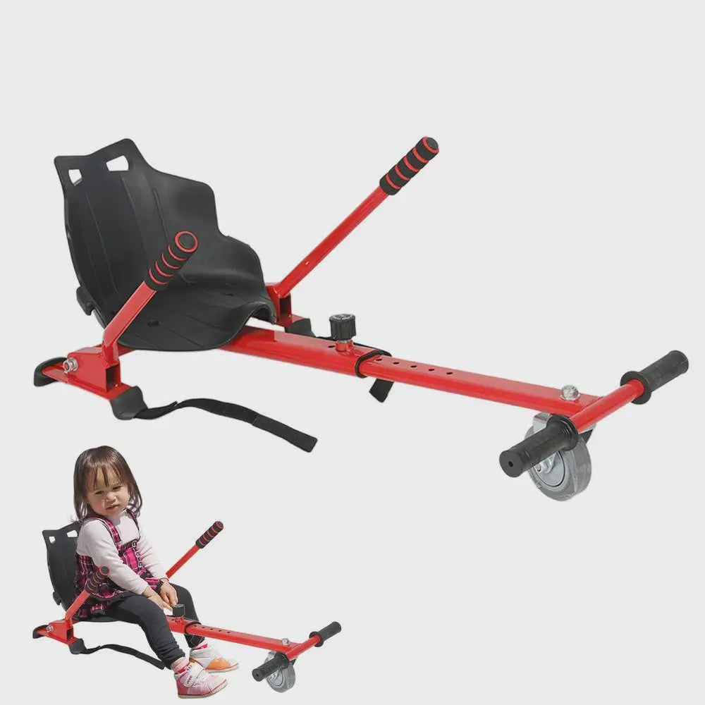 Hoverboard Zitje Gokart Accessoire - Verstelbaar Frame voor 6.5-10 Inch Scooters