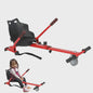 Hoverboard Zitje Gokart Accessoire - Verstelbaar Frame voor 6.5-10 Inch Scooters