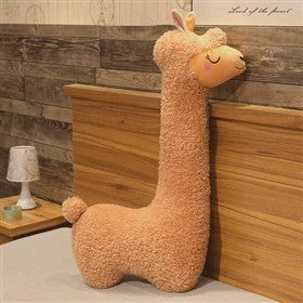 75cm Zachte Alpaca Pluche Knuffel - Llama Kussen voor Bed & Decoratie