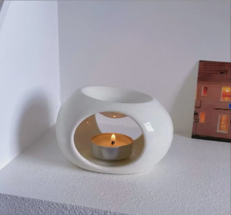 Keramische Aroma Diffuser & Oliebrander - Sfeervolle Geurverspreider voor Huis & Spa