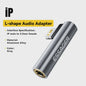 Essager L-vormige Audio Adapter: Type-C naar 3.5mm Jack & Lightning naar 3.5mm Koptelefoon