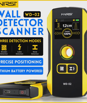 FNIRSI WD-01/WD-02 Muurscanner: Vind Metaal, Hout & AC-kabels met Precisie