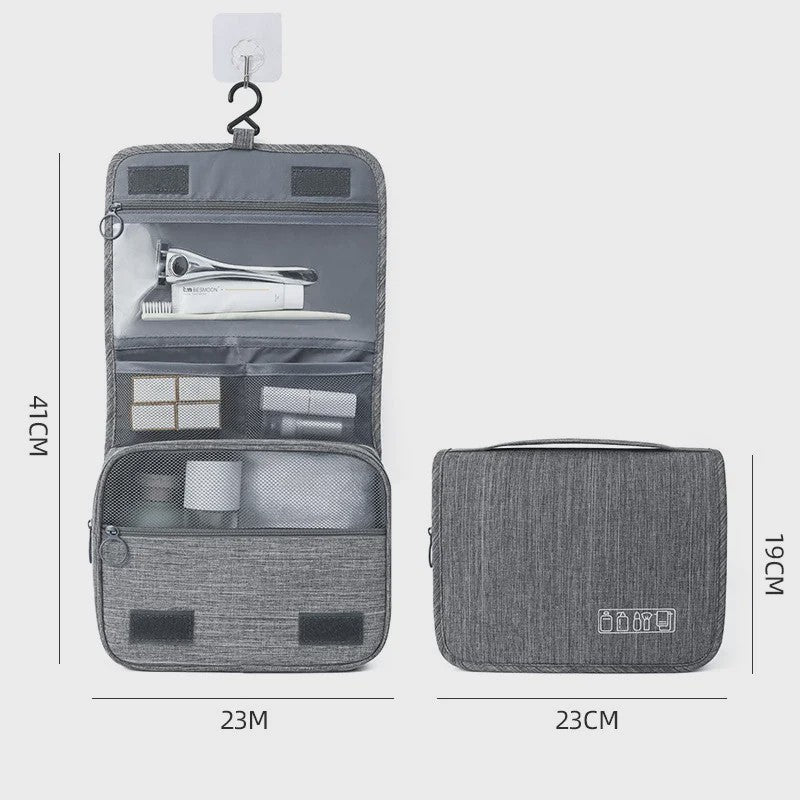 Waterproof Reis Toilettas met Ophanghaak - Organizer voor Heren en Dames