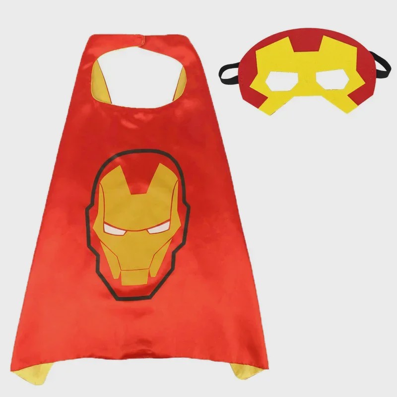 Superheld Cape en Masker Set - Kinderen Cosplay Verkleedkostuum