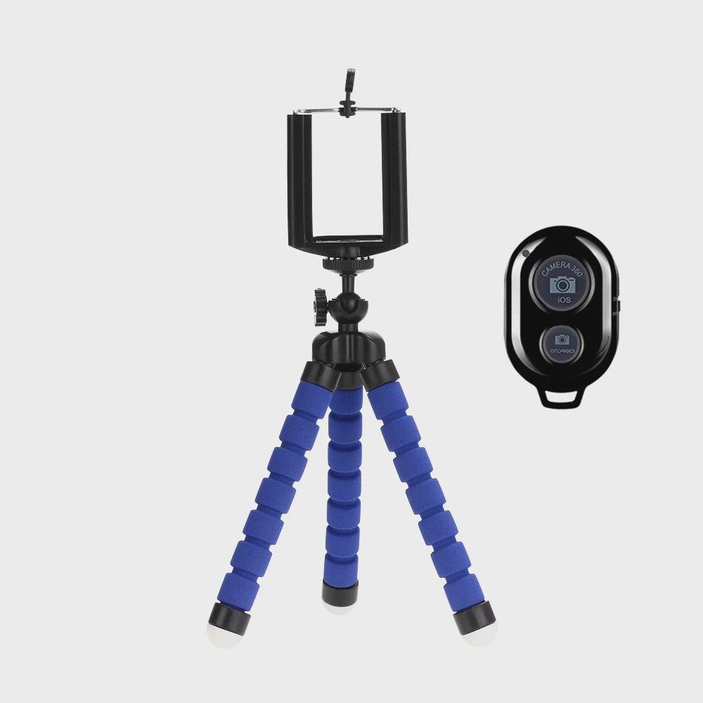 Flexibele Octopus Tripod voor Smartphone & Camera met Afstandsbediening