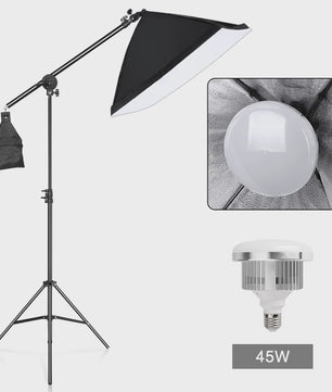 Professionele Softbox Verlichting Set 50x70cm voor Fotografie & Video (LED Bi-Color)