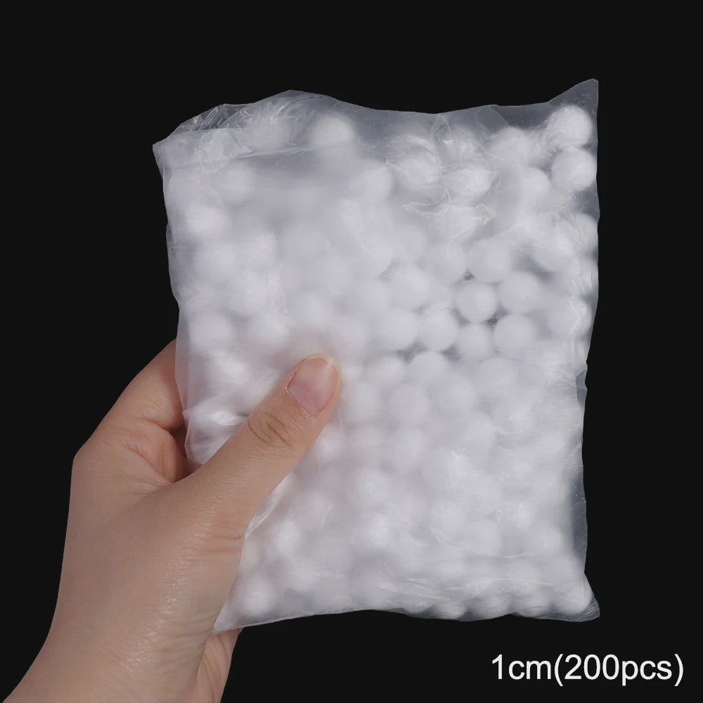 Mini Polystyreen Ballen Wit - Decoratie & Kerstversiering